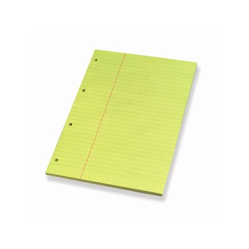 Bantex Legal Pad Yellow A4 W/Margin