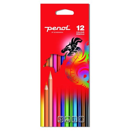 Penol Colour pencils x12