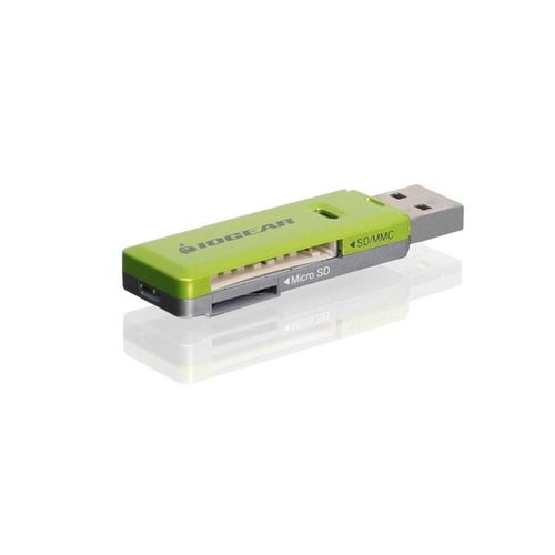 IOGEAR SD/MicroSD/MMC Card Reader/Writer GFR204SD - Kartenleser