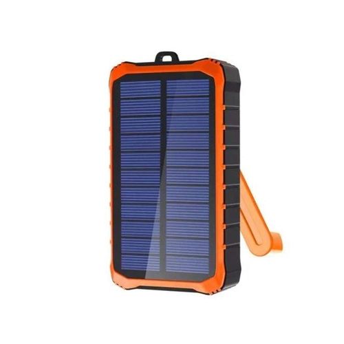 4smarts Prepper solar power bank - Li-pol - 10.5 Watt Powerbank (Akku) - Orange - 12000 mAh