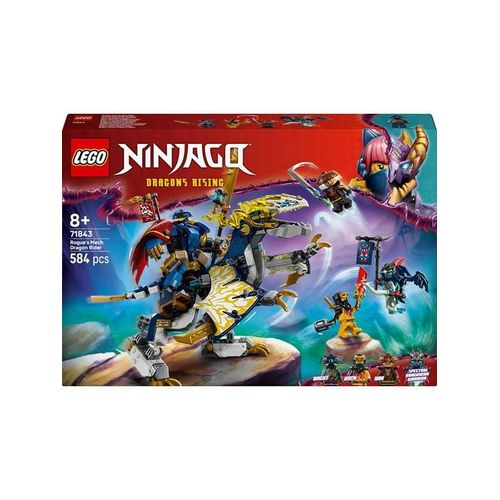 LEGO Ninjago 71843 Rogues Mech-Drachenreiter