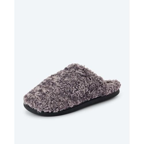 Hausschuhe aus Teddy-Plüsch