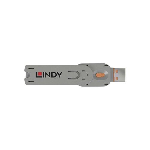 Lindy USB Type A Port Blocker Key - USB port blocker