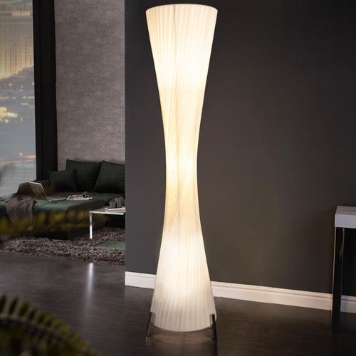 riess-ambiente Moderne Design Stehlampe PARIS X 160cm weiß Stehleuchte Stehlampe Lampe Leuchte