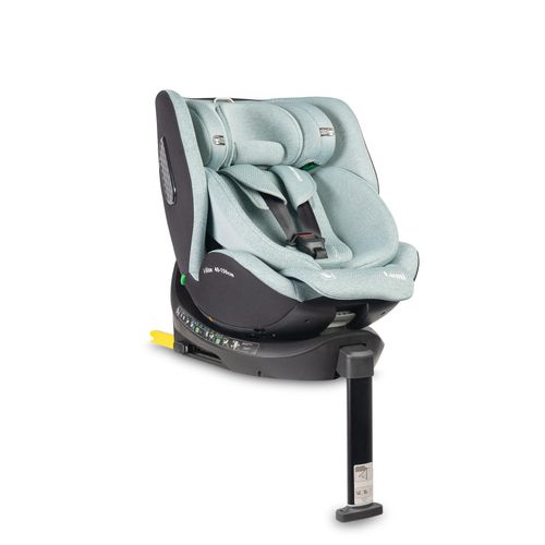 CARETERO, Lumi i-Size Kindersitz Auto, Kinder Sitzerhöhung 40-150 cm,Grün