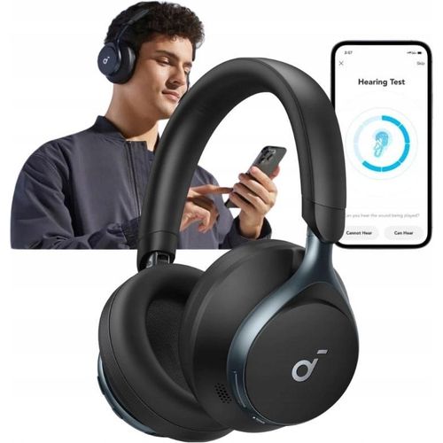 Soundcore Space One Schwarz ANC LDAC Hi-Res 40H Geräuschunterdrückung 5 Stufen