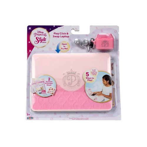 Jakks DISNEY PRINCESS Play Click & Swap Laptop