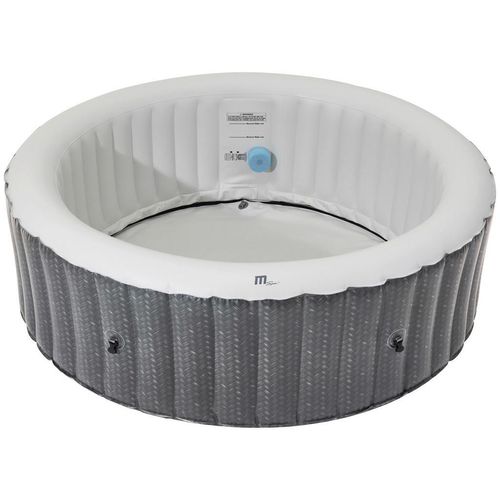 Atrigo Whirlpool Mspa Comfort Ottoman , Anthrazit, Grau, Weiß , Kunststoff , 70 cm , Freizeit, Pools und Wasserspaß, Whirlpools