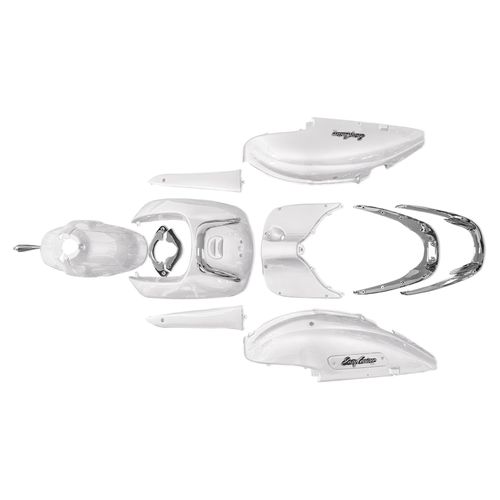 EasyCruiser E4 Verkleidungskit Weiß/Metallic