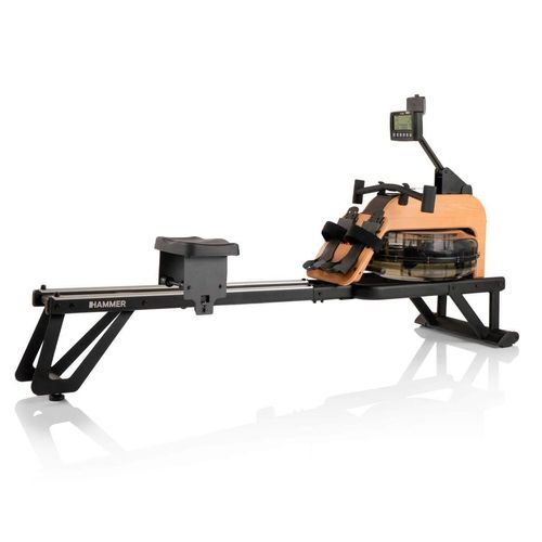 HAMMER Wasser-Rudergerät RowFlow 5.0 NorsK, 20 Programme, Kinomap, bis 150 kg