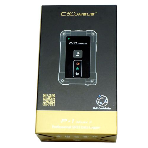 GNSS & GPS Daten-Logger Columbus P-1 Mark II mit PC Software für Windows & macOS