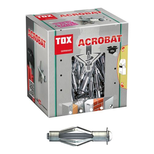 TOX Metall-Hohlraumdübel Acrobat M6x52 mm (035101121)