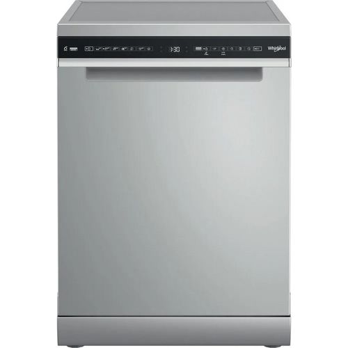 Whirlpool W7F HS31 S, Freistehend, Standardgröße (60 cm), Silber, 1,3 m, 1,55 m, 1,5 m