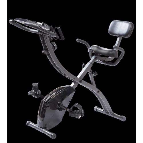 Heimtrainer MEDIASHOP "Slim Cycle", schwarz, HeimtrainerB:56cm H:109cm L:106,7cm, klappbar, B:56cm H:109cm L:106,7cm