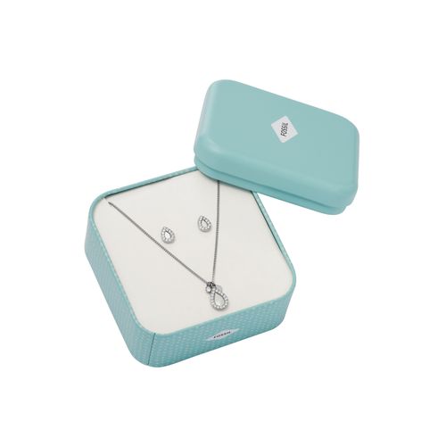 Ohrring und Ketten Set FOSSIL