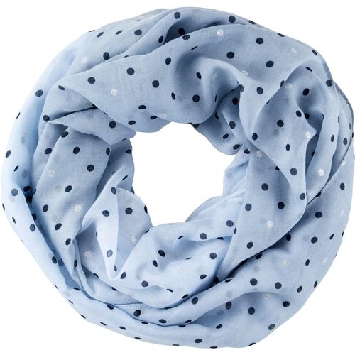 Loop HEINE, Damen, blau, Viskose, gemustert, Modetücher