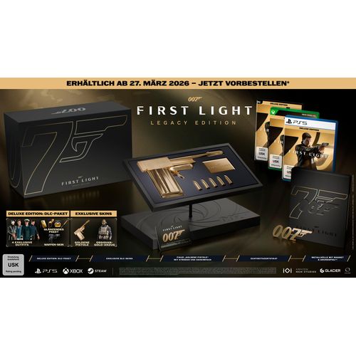 IOI PARTNERS Spielesoftware "007 First Light Legacy Collector's Edition", ohne farbbezeichnung, Xbox Series X, Spielesoftware