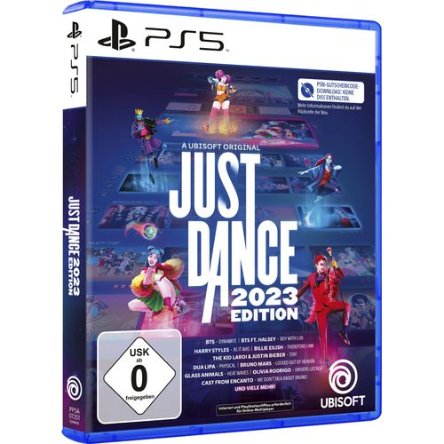 UBISOFT Spielesoftware "Just Dance 2023 Edition (Code in a box) -", blau (ohne farbbezeichnung), PlayStation 5, Spielesoftware