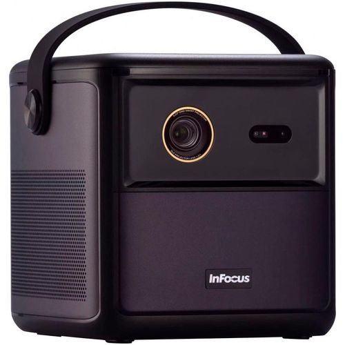 INFOCUS Beamer "Beamer mit LED, Full HD, 450 ISO-Lumen, HDR10, 3D, Google TV, WLAN", schwarz, B:13cm H:14,7cm T:12,8cm, Beamer