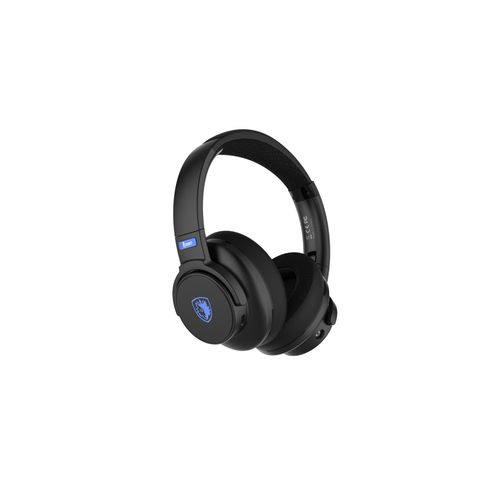 SADES Gaming-Headset "SADES Runner SA-202 Gaming Headset, schwarz, USB, kabellos, Stereo", schwarz, B:24,8cm H:72cm T:24cm, Kopfhörer, Over Ear, Bluetooth 5.0, 2.4G, 3,5 mm