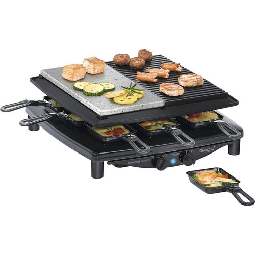 STEBA Raclette "RC 4 Plus", schwarz, B:37cm H:14cm T:39cm, Raclettes