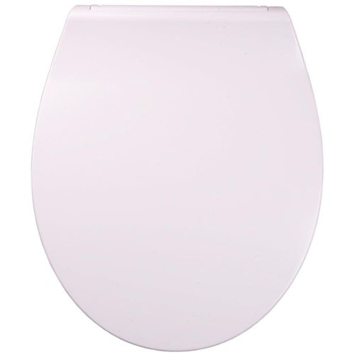 WC-Sitz SANILO "Flat", weiß, B:37cm L:44,5cm, Duroplast, WC-Sitze, mit Absenkautomatik
