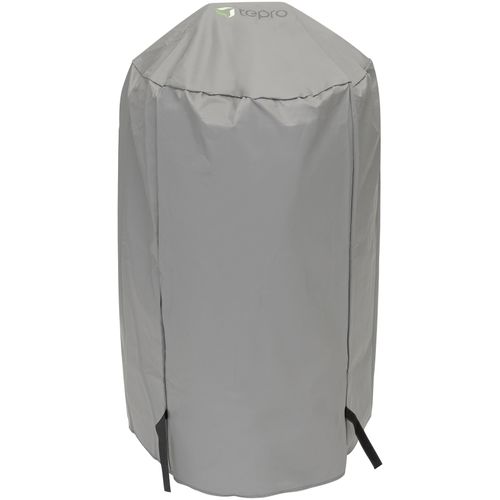 Grill-Schutzhülle TEPRO, grau, B:57cm H:85cm L:57cm, Polyester, Planen, BxLxH: 57x57x85 cm, für Kugelgrill klein