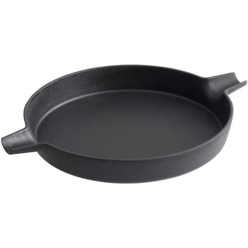 Grillpfanne TEPRO, schwarz, H:3,5cm Ø:31,7cm, Pfannen, Guss-Pfanne-Einleger, ØxH: 31,7 × 3,5 cm