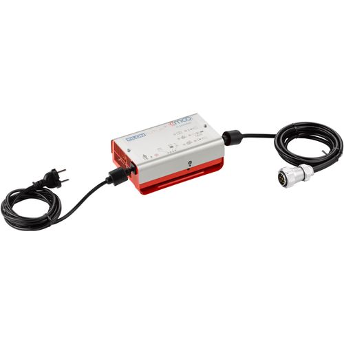 Batterie-Ladegerät EMCO "8 A Ladegerät für emco Nova", rot, LadegeräteB:18cm H:6cm T:11cm, Metall, B:18cm H:6cm T:11cm