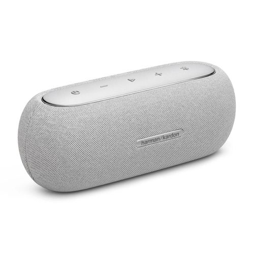 HARMAN / KARDON Bluetooth-Lautsprecher "LUNA", grau, B:21cm H:7,8cm T:8cm, Lautsprecher