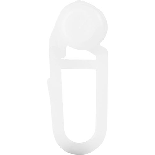 Gardinenröllchen MY HOME, weiß, 100 Stk., Kunststoff, Gardinenbefestigungen, Ø 8 mm, für Gardinenleisten