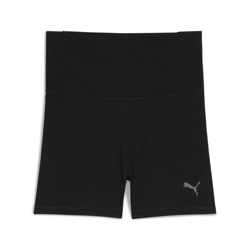 Trainingsshorts PUMA "SHAPELUXE Trainingsradlerhose Damen", Damen, Gr. L, Normalgrößen, schwarz, Obermaterial: 18% Elasthan, 82% Nylon, eng, Hosen
