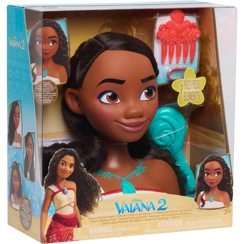 Just Play B.V. Schmink- und Frisierkopf Disney Princess - Vaiana Styling Head