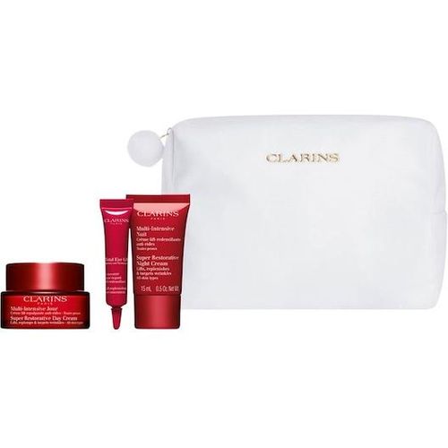 CLARINS GESICHTSPFLEGE Multi-Intensive-50Multi-Intensive XMAS-Set Multi-Intensive Jour Toutes peaux 50 ml + Multi-Intensive Nuit Toutes peaux 15 ml + Total Eye Lift 7 ml + Sachet Double Serum 0,9 ml 1 Stk. (74,42 € / 1 Stk.)