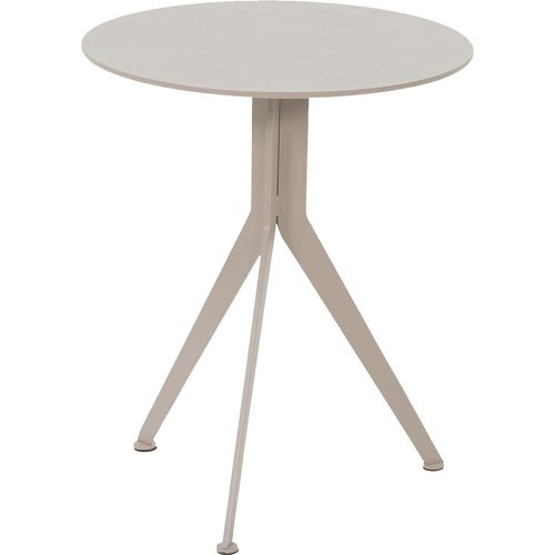 Beistelltisch SPINDER DESIGN "DALEY HIGH", grau (silky taupe, silky taupe, silky taupe, silky taupe, silky taupe, silky taupe), B/H/T: 38cm x 45cm x 38cm, Tische, Beistelltisch, Beistelltisch aus Stahl