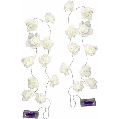 LED-Lichterkette I.GE.A., weiß, Ø:6cm, Lichterketten