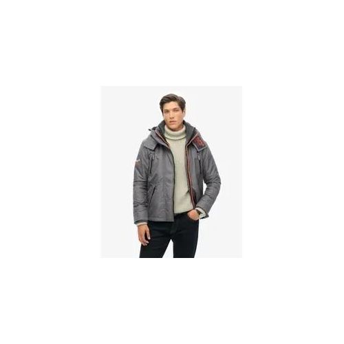 Superdry für Herren. M5011868A Mountain Sd Windcheater Windcheater Jacke grau (XXL), Lässig, Polyester