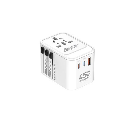 Energizer Globales Reiseladegerät - 45W - PD (2xUSB-C + USB-A)
