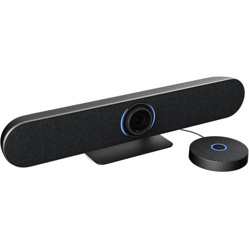 Retekess TC201 Videokonferenz Webcam, 4K Video Konferenz Kamera, 360° Konferenzlautsprecher, Automatisches Portrait-Tracking, 3 Verbindungsarten