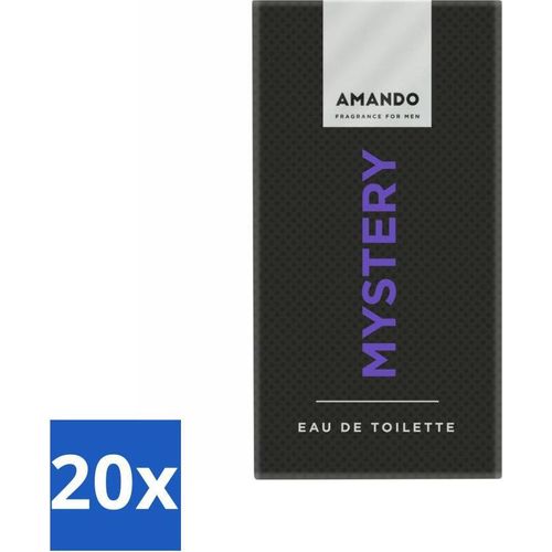 Amando Mystery Eau de Toilette 50 ml - Vorteilspack - 20 Stücke