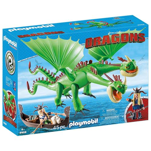 PLAYMOBIL 9458 Dragons Raffnuss und Taffnuss mit Kotz und Würg