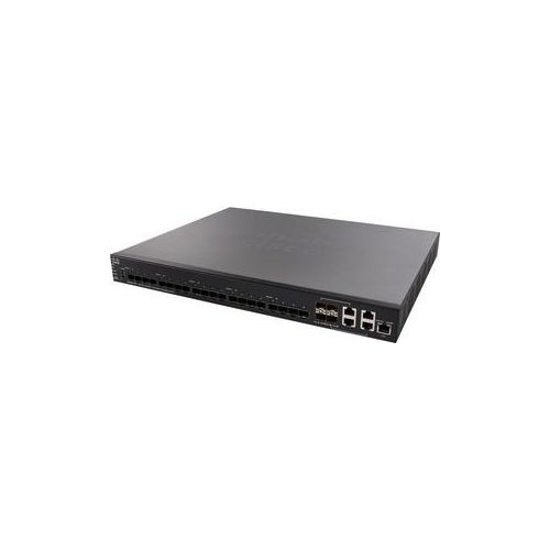 Cisco SX550X-24F 24-PORT 10G SFP+ STACKABLE MANAGED SWITCH, Managed, L3, Rack-Einbau