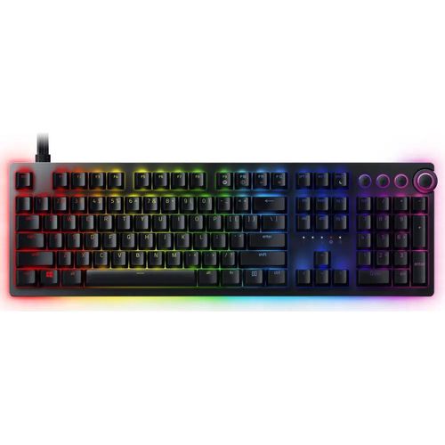 Razer Huntsman V2 Analog - Kabelgebunden - USB - Optomechanischer Schlsselschalter - QWERTY - RGB-LED - Schwarz