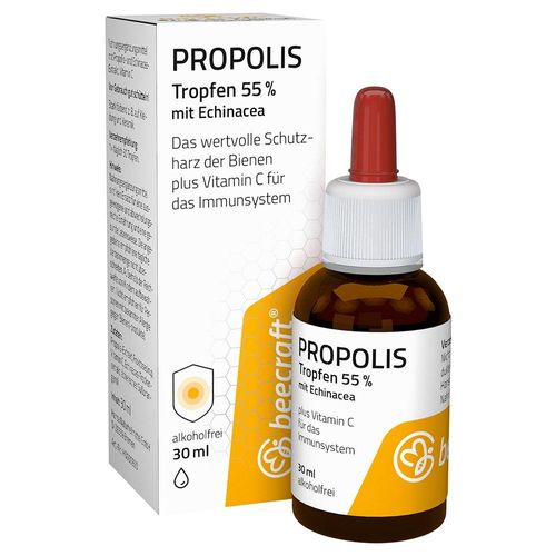 BEECRAFT Propolis Tropfen 55% plus Echinacea 30 ml