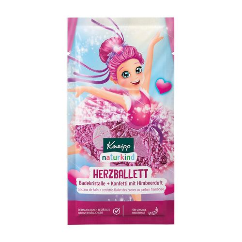 KNEIPP naturkind Herzballett Badesalz & Konfetti 40 g