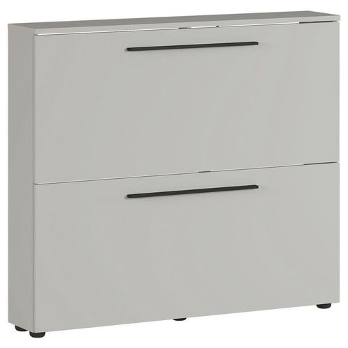 Schuhkipper , Kaschmir , Metall , 100x85x19 cm , Typenauswahl , Garderobe, Schuhaufbewahrung, Schuhkipper