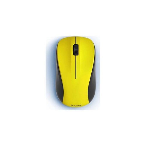 Hama MW-300 V2 mouse - Maus (Gelb)
