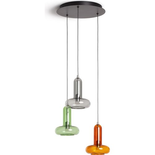 LED Pendelleuchte 15W Aluminium Fontas 3 Lichtquellen Mehrfarbig