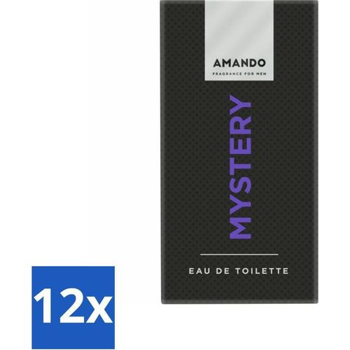 Amando Mystery Eau de Toilette 50 ml - Vorteilspack - 12 Stücke
