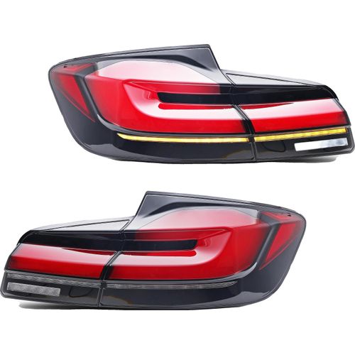 LED-Rücklichter, dynamischer sequenzieller Blinker, 35W Leistung, 12V Spannung, Kompatibilität: Premium Limousine 5er-Serie F10 M5, Gewicht: 4,75 kg